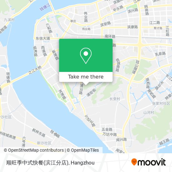 顺旺季中式快餐(滨江分店) map