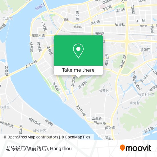 老陈饭店(镇前路店) map