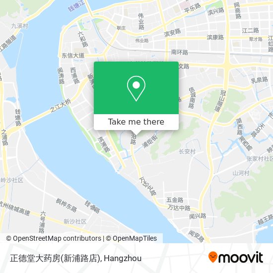 正德堂大药房(新浦路店) map