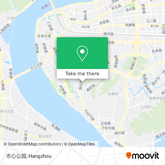 市心公园 map