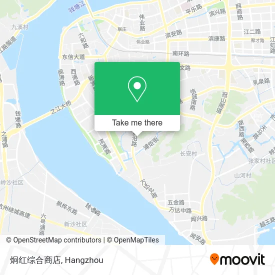 炯红综合商店 map