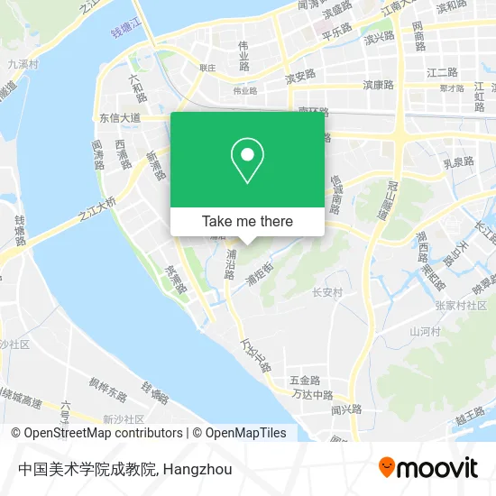 中国美术学院成教院 map