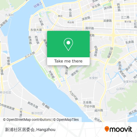 新浦社区居委会 map
