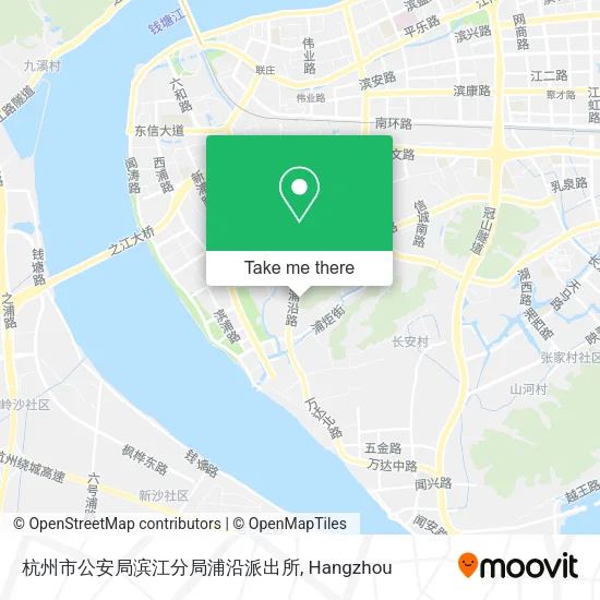 杭州市公安局滨江分局浦沿派出所 map