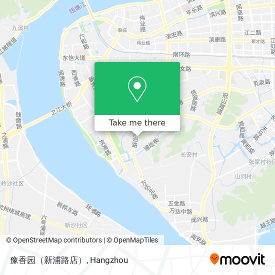 豫香园（新浦路店） map