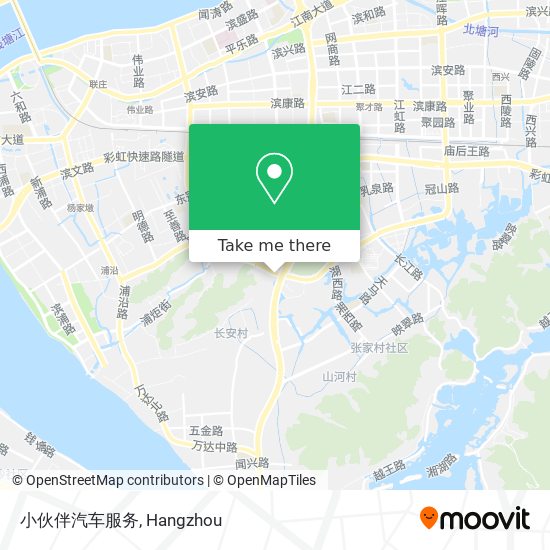 小伙伴汽车服务 map