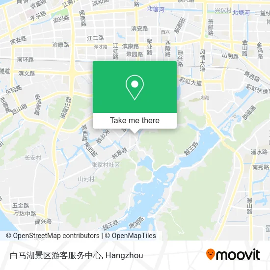 白马湖景区游客服务中心 map