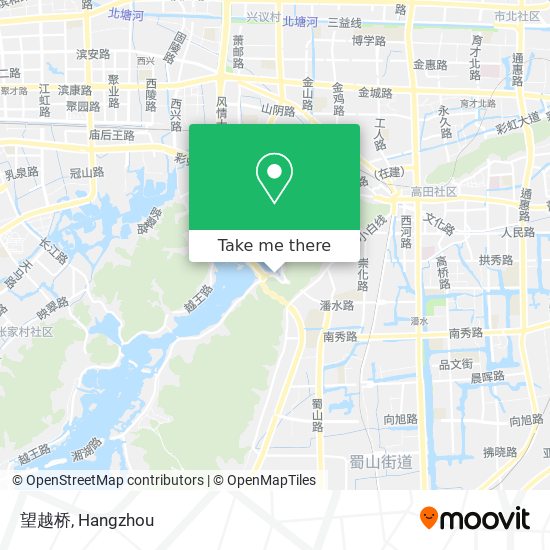 望越桥 map