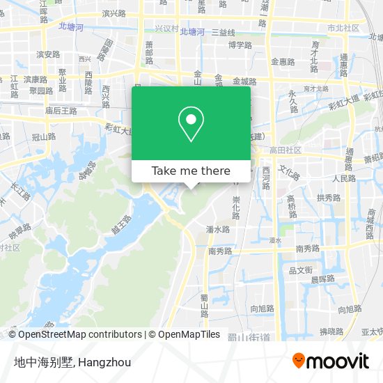 地中海别墅 map