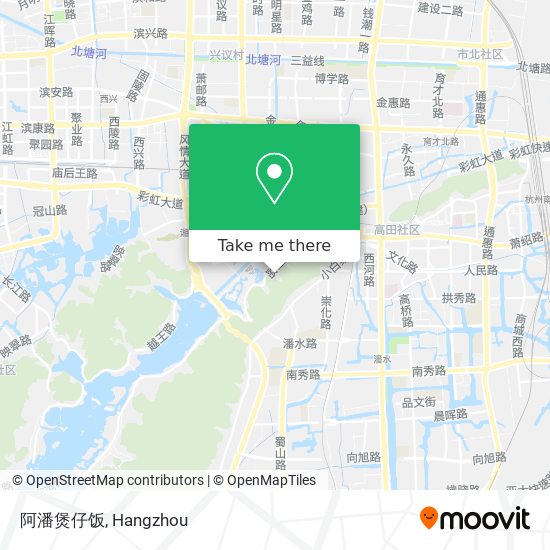 阿潘煲仔饭 map