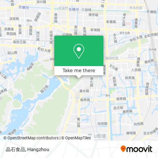 晶石食品 map