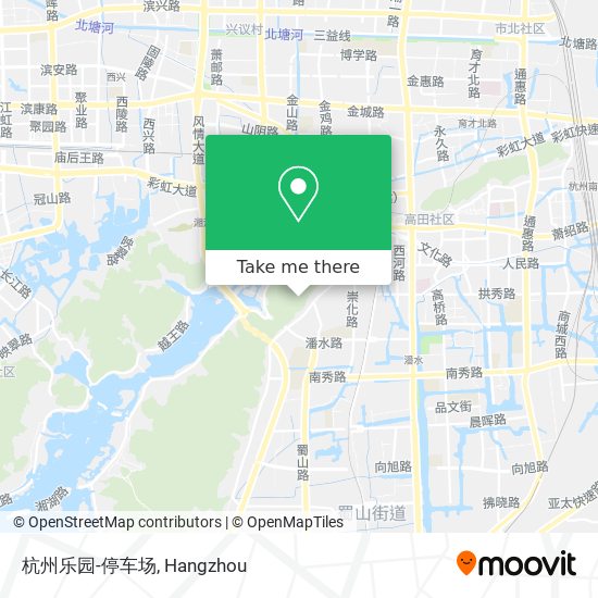 杭州乐园-停车场 map