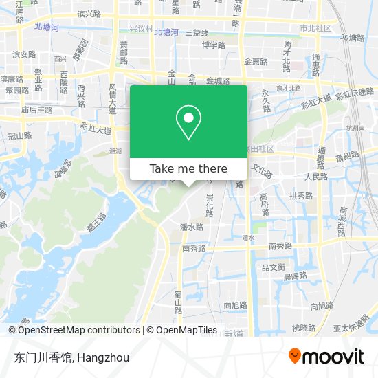 东门川香馆 map
