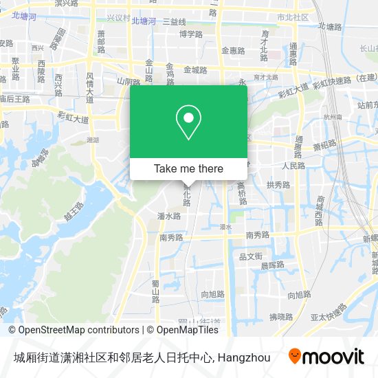 城厢街道潇湘社区和邻居老人日托中心 map