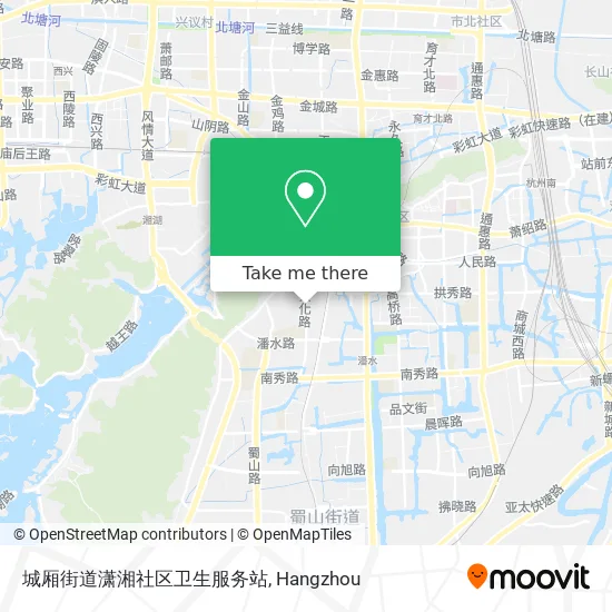 城厢街道潇湘社区卫生服务站 map
