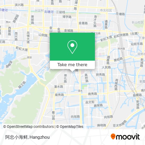 阿忠小海鲜 map