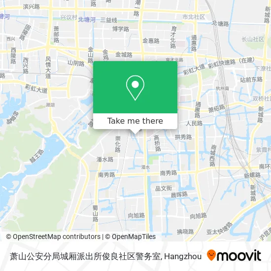 萧山公安分局城厢派出所俊良社区警务室 map
