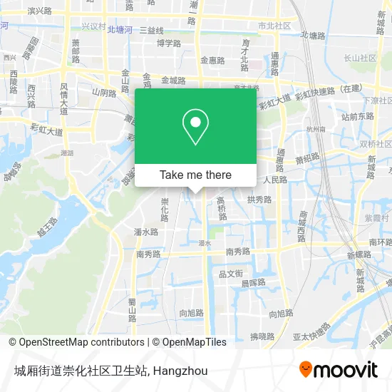 城厢街道崇化社区卫生站 map