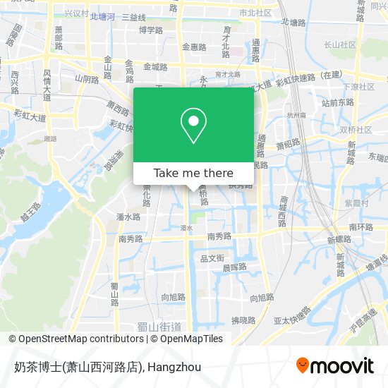 奶茶博士(萧山西河路店) map