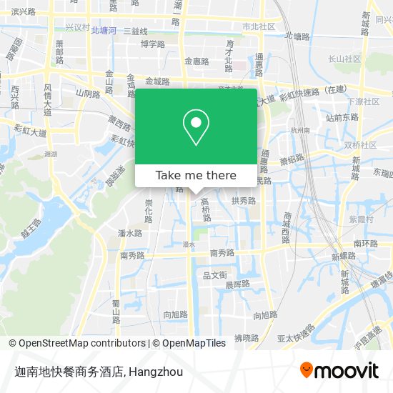 迦南地快餐商务酒店 map