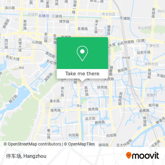 停车场 map