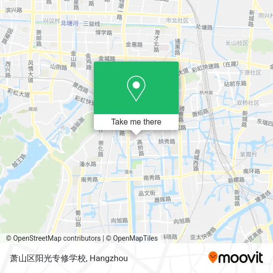 萧山区阳光专修学校 map