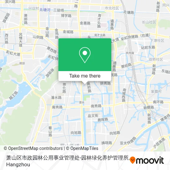 萧山区市政园林公用事业管理处-园林绿化养护管理所 map