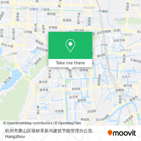 杭州市萧山区墙材革新与建筑节能管理办公室 map