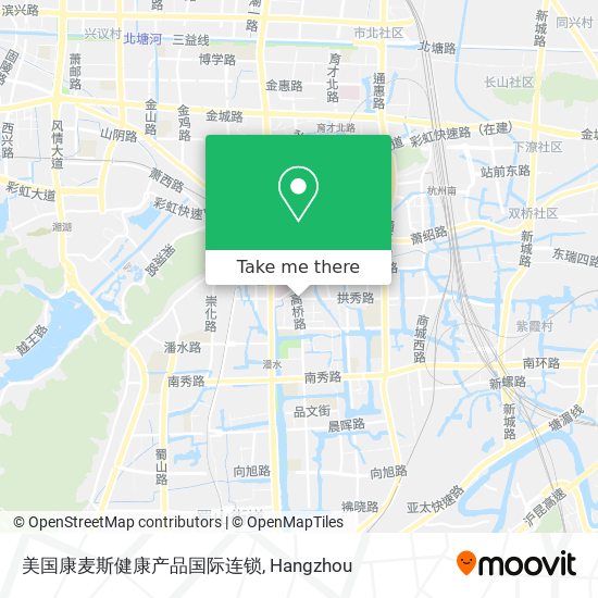 美国康麦斯健康产品国际连锁 map