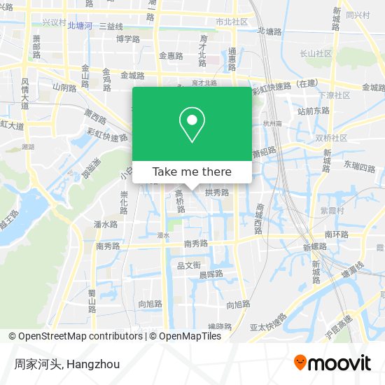周家河头 map