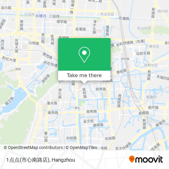 1点点(市心南路店) map