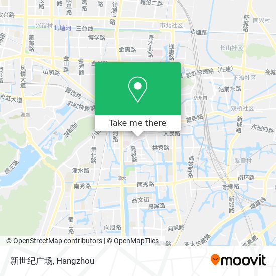 新世纪广场 map
