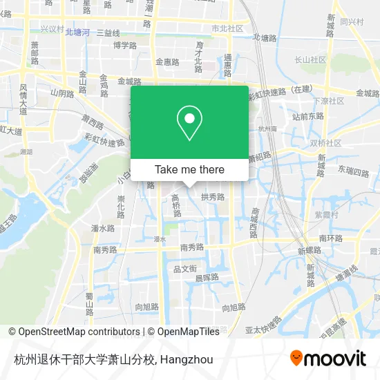 杭州退休干部大学萧山分校 map