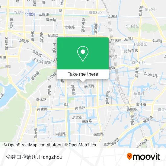 俞建口腔诊所 map