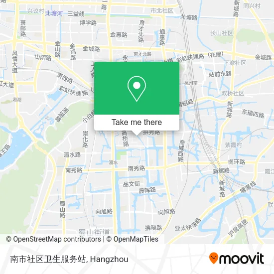 南市社区卫生服务站 map