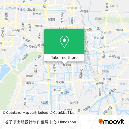谷子演出服设计制作租赁中心 map