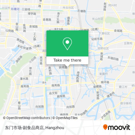 东门市场-副食品商店 map