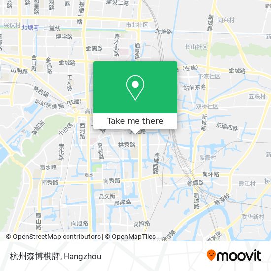 杭州森博棋牌 map