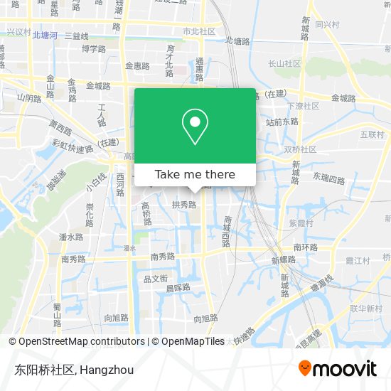 东阳桥社区 map