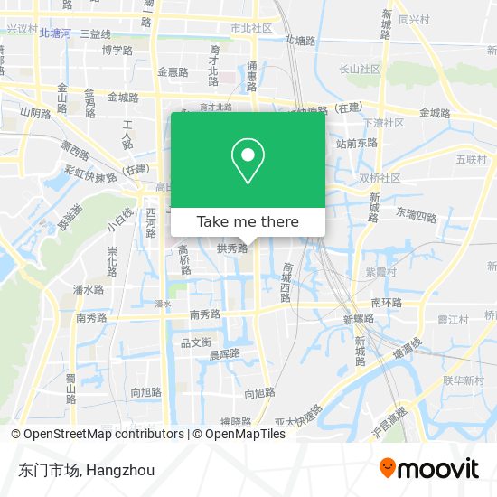 东门市场 map