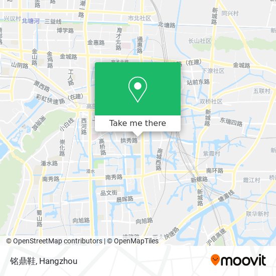 铭鼎鞋 map