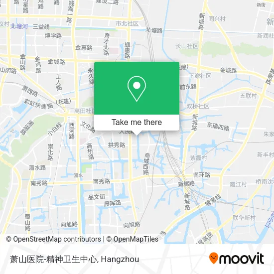 萧山医院-精神卫生中心 map