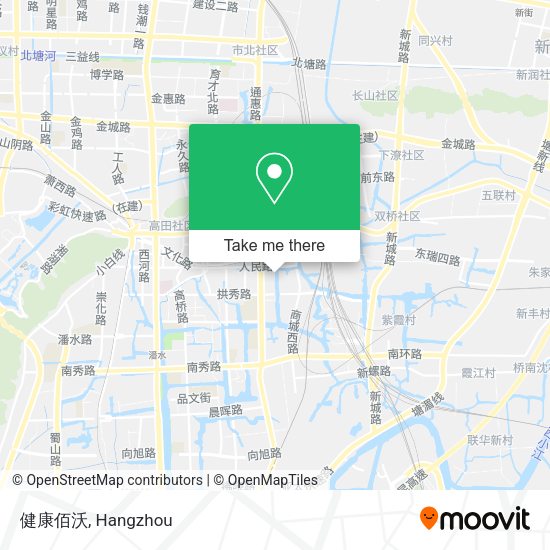健康佰沃 map