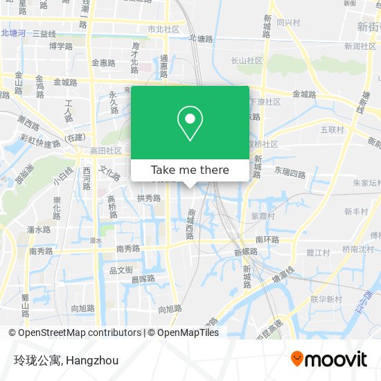 玲珑公寓 map