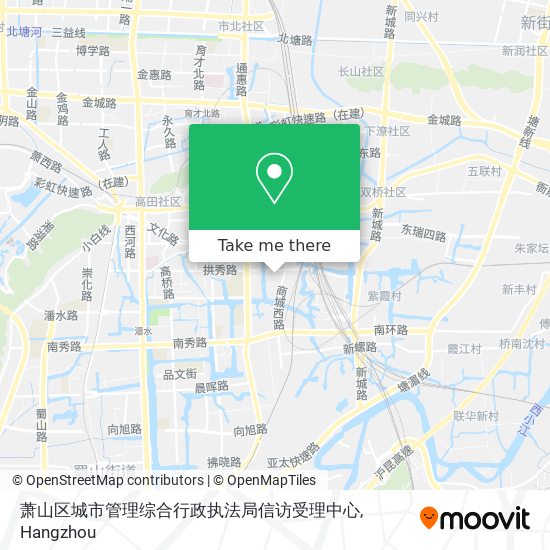 萧山区城市管理综合行政执法局信访受理中心 map
