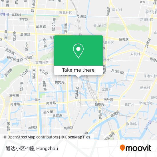 通达小区-1幢 map