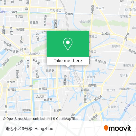 通达小区3号楼 map
