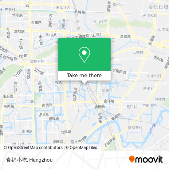 食福小吃 map