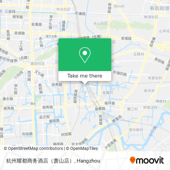 杭州耀都商务酒店（萧山店） map