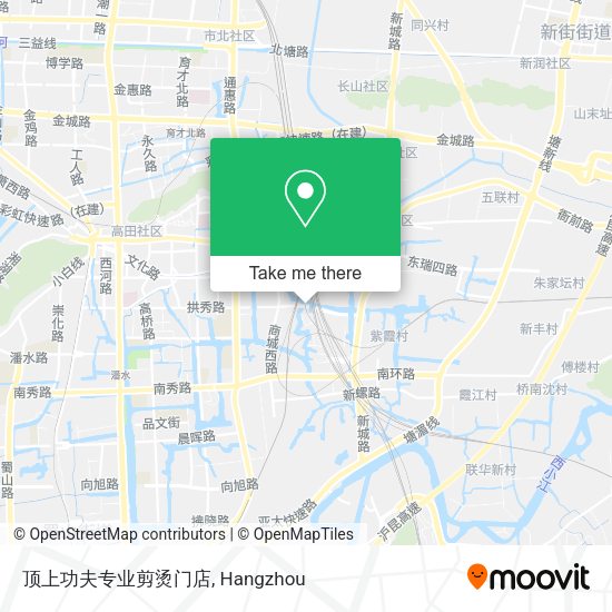 顶上功夫专业剪烫门店 map